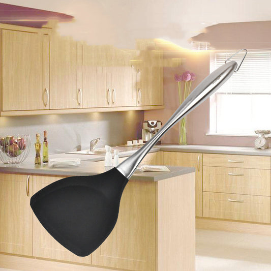 Stainless Steel Handle Spatula Special Shovel Kitchen Utensils For Non-Stick Pans, All-in-One