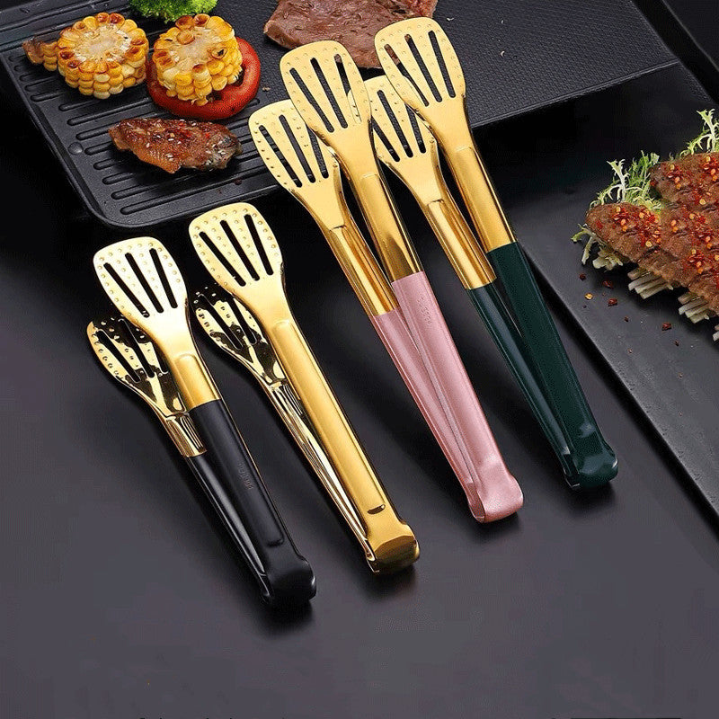 Stainless Steel Titanium Kitchen Grilled Steak Barbecue Bread Clip