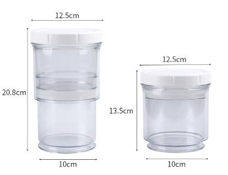 Vacuum Food Storage Compression Container Home Kitchen Adjustable Storage Jars Fridge Storage Bottle With Lids Airtight Plastic